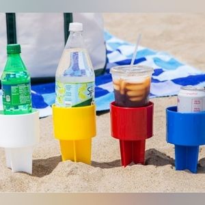Beach Drink Holders x 4